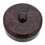 0026981 Обсидиан Шкатулка круглая