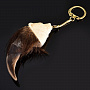Брелок "Медведь" (клык моржа), фотография 4. Интернет-магазин ЛАВКА ПОДАРКОВ