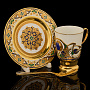 Кофейный сервиз на 2 персоны "Лазурит". Златоуст, фотография 2. Интернет-магазин ЛАВКА ПОДАРКОВ