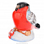 Статуэтка "Снегирь с рябиной" майолика, фотография 2. Интернет-магазин ЛАВКА ПОДАРКОВ