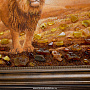 Картина янтарная "Лев" 30х40 см, фотография 3. Интернет-магазин ЛАВКА ПОДАРКОВ