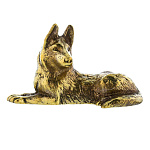 0052784 Микляихское литье Статуэтка "ОВЧАРКА" Ж-164