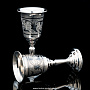 Набор рюмок с гравировкой и чернением (серебро 875*), фотография 2. Интернет-магазин ЛАВКА ПОДАРКОВ