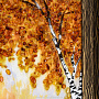 Картина янтарная "Летний вечер у реки. Лодка" 60х80 см, фотография 3. Интернет-магазин ЛАВКА ПОДАРКОВ