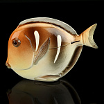 0024992/82.50098.00.1 ЛФЗ СКУЛЬПТУРА "Рыба-диск с.р.Желтый" МН1