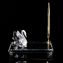 Настольный набор из хрусталя "Лебедь" Asfour Crystal, фотография 2. Интернет-магазин ЛАВКА ПОДАРКОВ