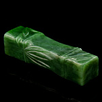 0058937 ПОДСТАВКА ПОД СТОЛОВЫЕ ПРИБОРЫ 20*20*75мм Нефрит зеленый