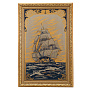 Панно-гравюра "Фрегат Надежда". Златоуст 37 х 57 см, фотография 4. Интернет-магазин ЛАВКА ПОДАРКОВ