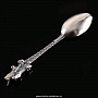 Сувенир ложка-загребушка из серебра "Мышка", фотография 2. Интернет-магазин ЛАВКА ПОДАРКОВ