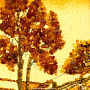 Картина янтарная "Пейзаж №14" 17х20 см, фотография 2. Интернет-магазин ЛАВКА ПОДАРКОВ