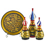 Набор для специй "Купола". Хохлома, фотография 2. Интернет-магазин ЛАВКА ПОДАРКОВ