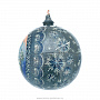 Новогодний елочный шар с росписью "Синица", фотография 2. Интернет-магазин ЛАВКА ПОДАРКОВ