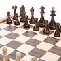 Шахматный ларец с деревянными фигурами 33х33 см, фотография 2. Интернет-магазин ЛАВКА ПОДАРКОВ