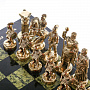 Шахматы из натурального камня с бронзовыми фигурами "Римские" 41х41 см, фотография 9. Интернет-магазин ЛАВКА ПОДАРКОВ