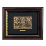 Офорт черно-белый "Санкт-Петербург. Исаакиевский собор" 15х19 см