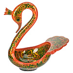 0021088 Хохлома Ковш "Лебедь с короной"43*39*23см (Зол/хохл) 10190435390