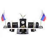 0060186 Обсидиан Набор "Орел и Лев" черный 10 предметов