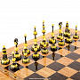  Шахматы деревянные из карельской березы (фигуры из янтаря) , фотография 5. Интернет-магазин ЛАВКА ПОДАРКОВ
