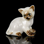 Статуэтка "Сиамский котенок Парамоша". ИФЗ, фотография 5. Интернет-магазин ЛАВКА ПОДАРКОВ