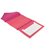 Упаковка из экокожи под бумаги формата А4 розовая 36х26х2 см, фотография 2. Интернет-магазин ЛАВКА ПОДАРКОВ