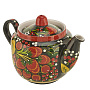 Самовар электрический 4 л "Клубника". Хохлома, фотография 5. Интернет-магазин ЛАВКА ПОДАРКОВ