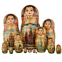 Матрешка "Спас на Крови" 15 мест, фотография 4. Интернет-магазин ЛАВКА ПОДАРКОВ