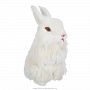 Игрушка из меха "Пушистый кролик", фотография 1. Интернет-магазин ЛАВКА ПОДАРКОВ