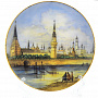 Тарелка "Старая Москва. Кремль 1839г", фотография 1. Интернет-магазин ЛАВКА ПОДАРКОВ