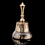 0064713 Бронза КОЛОКОЛЬЧИК "В руках твоих звоню - Удачу приношу!"