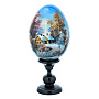 Пасхальное яйцо на подставке "Пейзаж", фотография 2. Интернет-магазин ЛАВКА ПОДАРКОВ