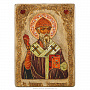 Икона "Святой Спиридон Тримифунтский" 21,5 х 29,5 см, фотография 1. Интернет-магазин ЛАВКА ПОДАРКОВ