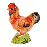  Керамика  "ПЕТУШОК" красный  выс. ок10-11см 