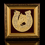 Панно-подкова "На счастье". Златоуст