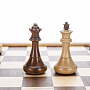 Шахматный ларец с деревянными фигурами 33х33 см, фотография 6. Интернет-магазин ЛАВКА ПОДАРКОВ