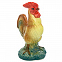 Статуэтка "Петух". Гжель в цвете, фотография 2. Интернет-магазин ЛАВКА ПОДАРКОВ