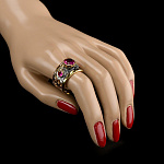 820908/7,88г Серебро 925* КОЛЬЦО вст.фианит р/п