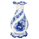 Гжель Ваза "Нежность №1"Большая 32см Авт. Алехин С.С.