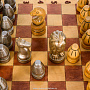 Эксклюзивные большие деревянные шахматы "Животный мир" 60х60 см, фотография 6. Интернет-магазин ЛАВКА ПОДАРКОВ
