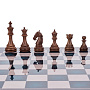 Шахматы турнирные с колумбийскими деревянными фигурами 48х48 см, фотография 5. Интернет-магазин ЛАВКА ПОДАРКОВ