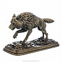 Бронзовая скульптура "Волк", фотография 3. Интернет-магазин ЛАВКА ПОДАРКОВ