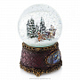 Стеклянный шар "Променад" со снегом, фотография 2. Интернет-магазин ЛАВКА ПОДАРКОВ