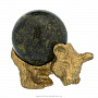 Бронзовая статуэтка "Медведь с шаром", фотография 3. Интернет-магазин ЛАВКА ПОДАРКОВ