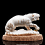 Скульптура из бивня мамонта "Тигр", фотография 4. Интернет-магазин ЛАВКА ПОДАРКОВ