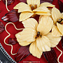 Настенное янтарное панно "Цветы" 38х31 см, фотография 3. Интернет-магазин ЛАВКА ПОДАРКОВ