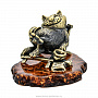 Статуэтка с янтарем "Кот - хороший день!", фотография 4. Интернет-магазин ЛАВКА ПОДАРКОВ