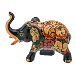 0066337  Хохлома Сувенир СЛОН ок.19*13*8см (керамика)