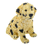 00635421-НП Изделия из янтаря СКУЛЬПТУРА "ЩЕНОК" 21*15*23см (молочный янтарь)