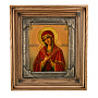Икона в киоте "Божья Матерь Семистрельная" 37х41 см, фотография 1. Интернет-магазин ЛАВКА ПОДАРКОВ