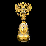 Колокольчик "Герб РФ". Златоуст