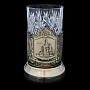 Подстаканник никелированный  "Храм Василия Блаженного", фотография 6. Интернет-магазин ЛАВКА ПОДАРКОВ